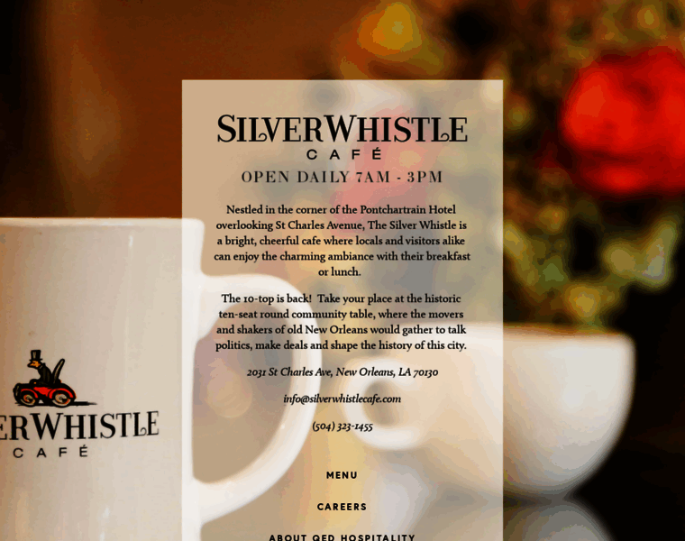 Silverwhistlecafe.com thumbnail