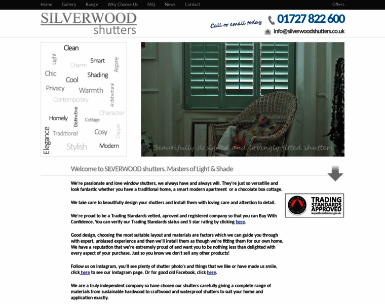 Silverwoodshutters.co.uk thumbnail