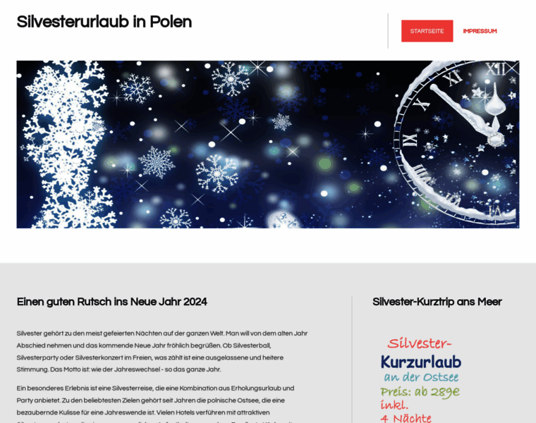 Silvester-polen.de thumbnail