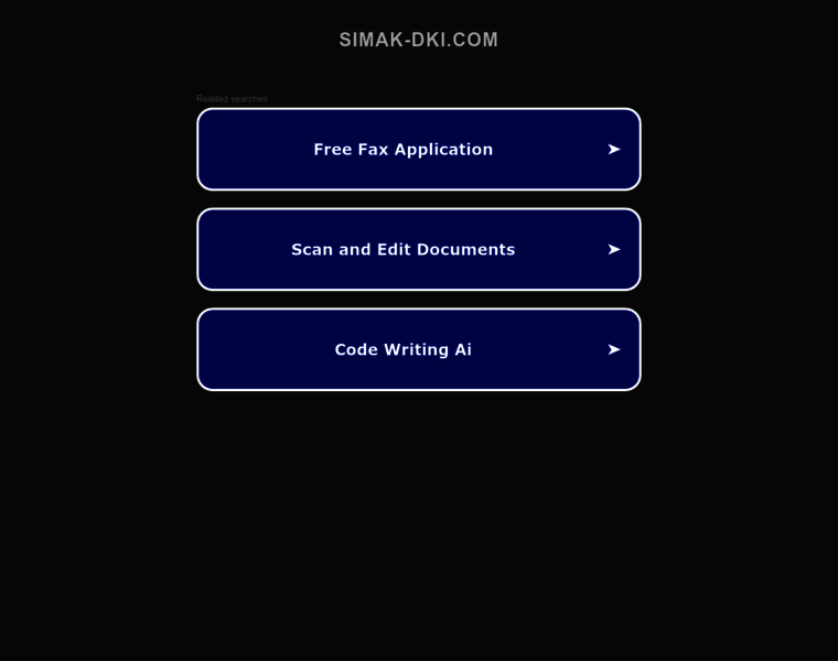 Simak-dki.com thumbnail