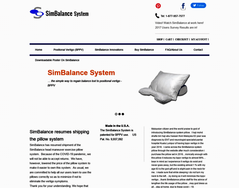 Simbalance.com thumbnail