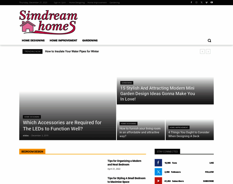 Simdreamhomes.com thumbnail