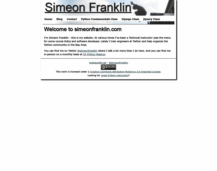 Simeonfranklin.com thumbnail