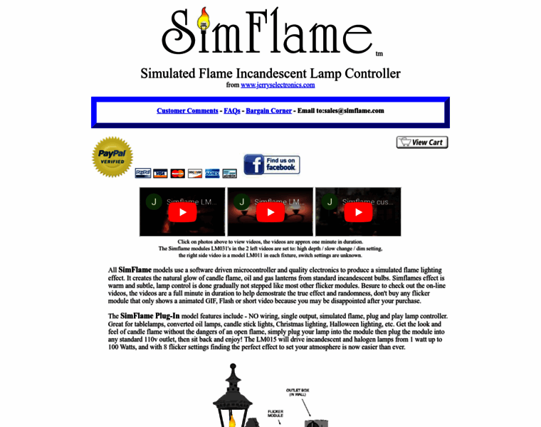 Simflame.com thumbnail