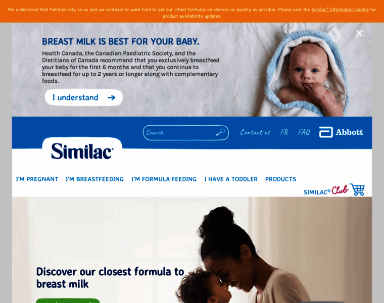 Similac.ca thumbnail