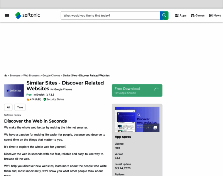 Similar-sites-discover-related-websites.en.softonic.com thumbnail