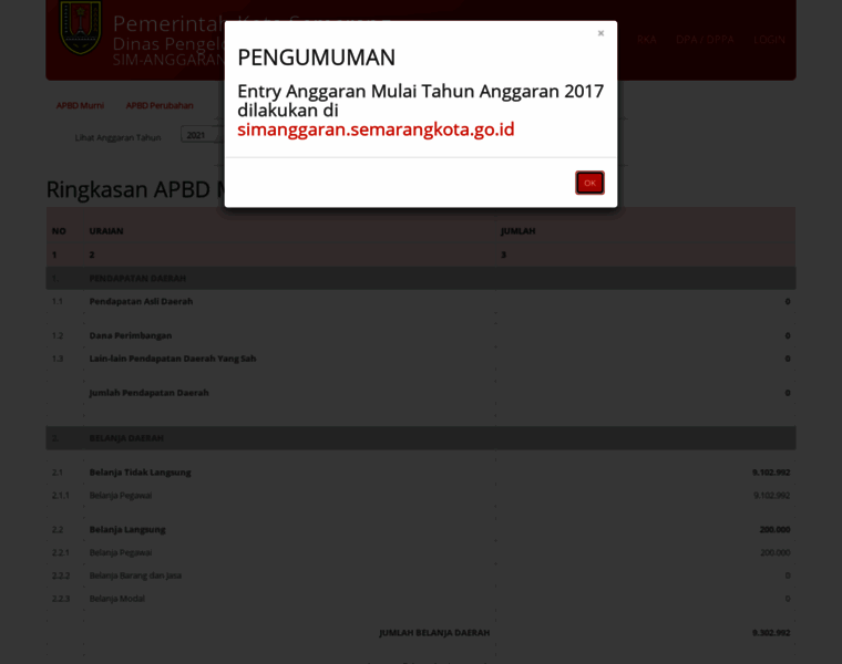 Simkeuda.semarangkota.go.id thumbnail Simkeuda.semarangkota.go.id thumbnail