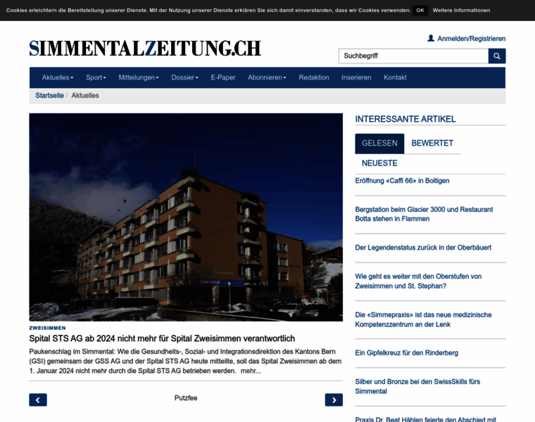 Simmentalzeitung.ch thumbnail