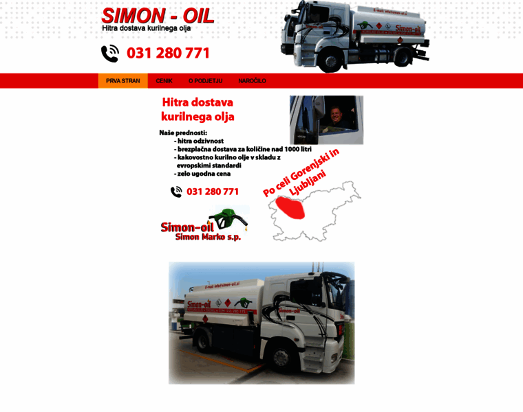 Simon-oil.si thumbnail
