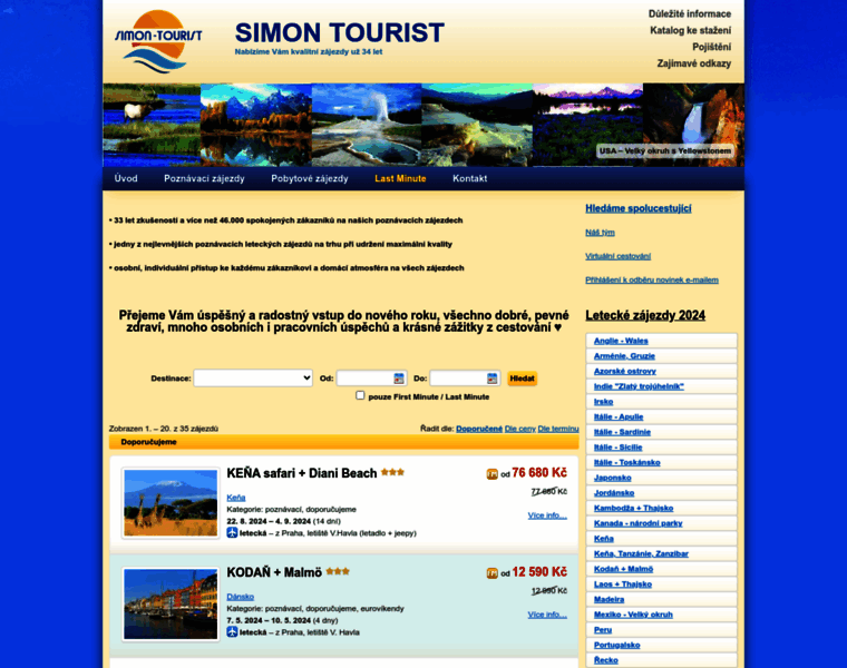 Simon-tourist.cz thumbnail