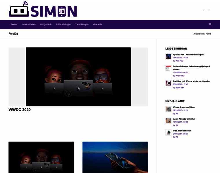 Simon.is thumbnail
