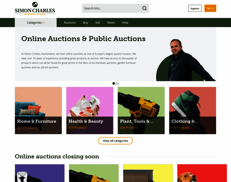 Simoncharles-auctioneers.co.uk thumbnail