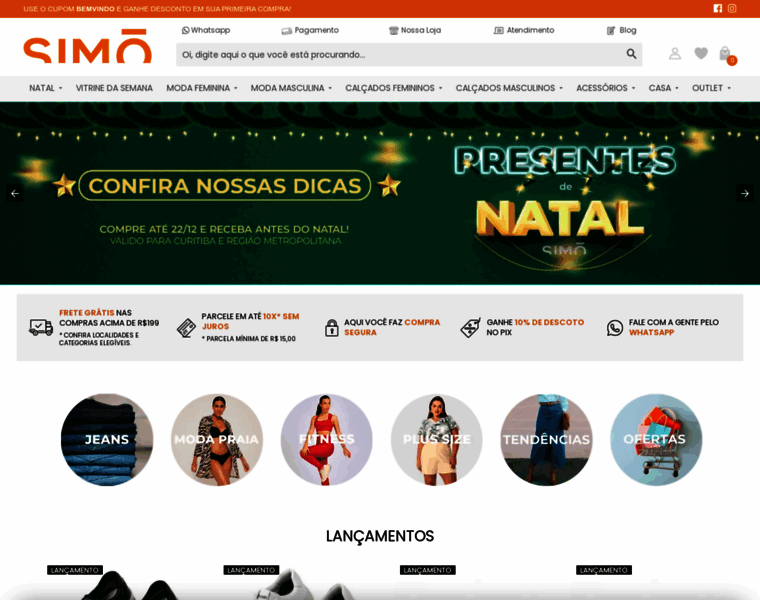 Simonemodas.com.br thumbnail
