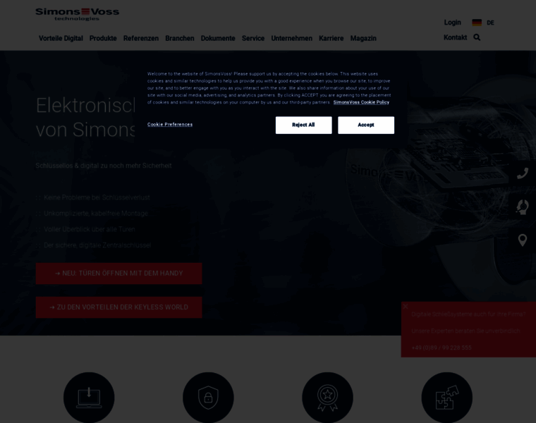 Simons-voss.com thumbnail