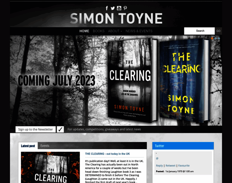 Simontoyne.net thumbnail