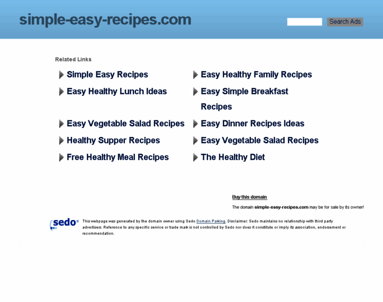 Simple-easy-recipes.com thumbnail