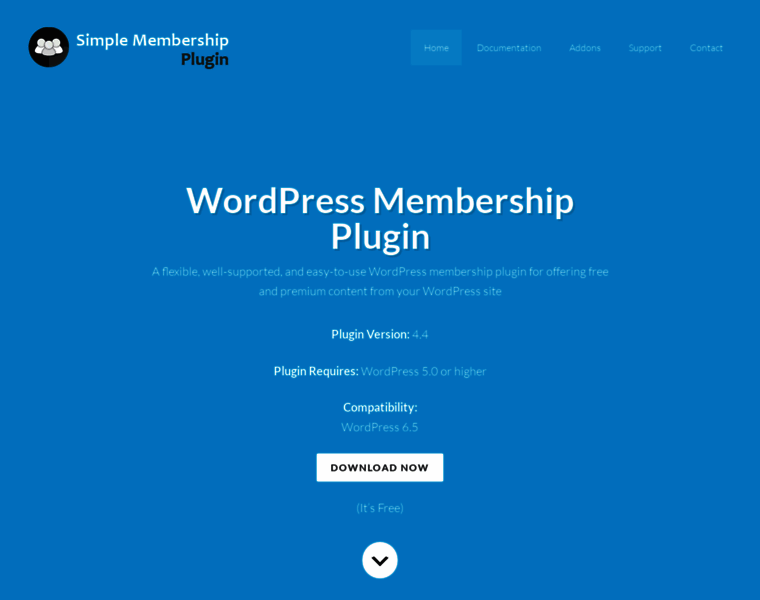 Simple-membership-plugin.com thumbnail