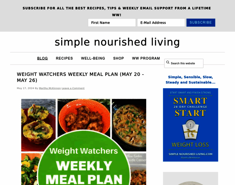 Simple-nourished-living.com thumbnail