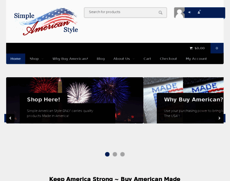 Simpleamericanstyle.com thumbnail