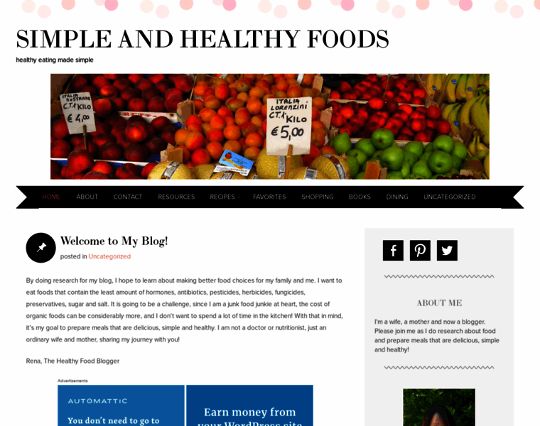 Simpleandhealthyfoods.com thumbnail