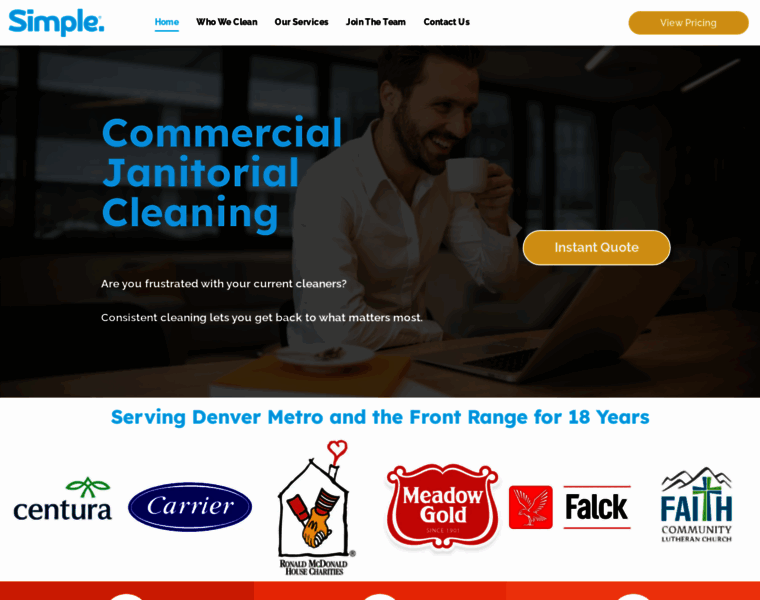 Simplecleaning.co thumbnail