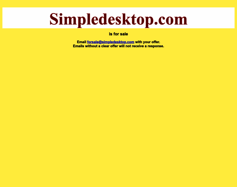 Simpledesktop.com thumbnail