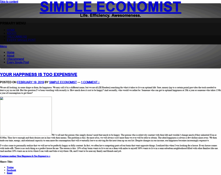 Simpleeconomist.com thumbnail