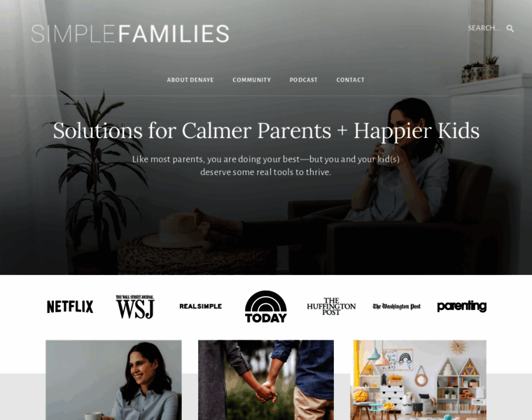 Simplefamilies.com thumbnail