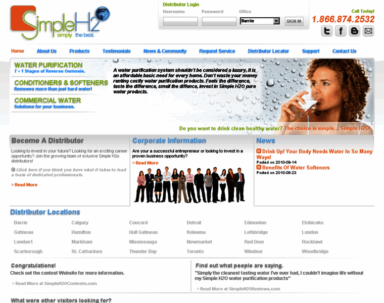 Simpleh2o.ca thumbnail Simpleh2o.ca thumbnail