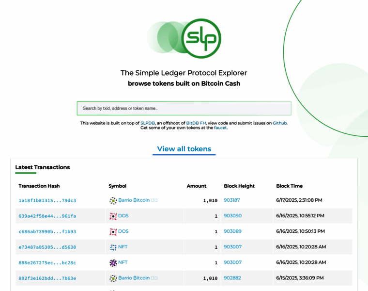Simpleledger.at thumbnail Simpleledger.at thumbnail