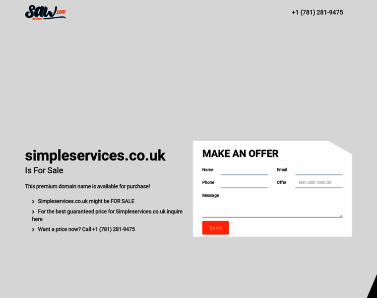 Simpleservices.co.uk thumbnail