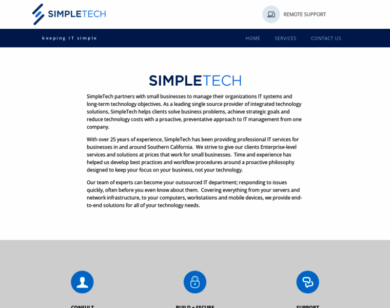 Simpletechla.net thumbnail