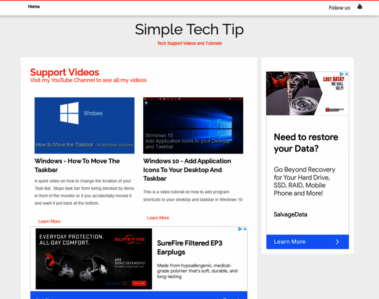 Simpletechtip.com thumbnail