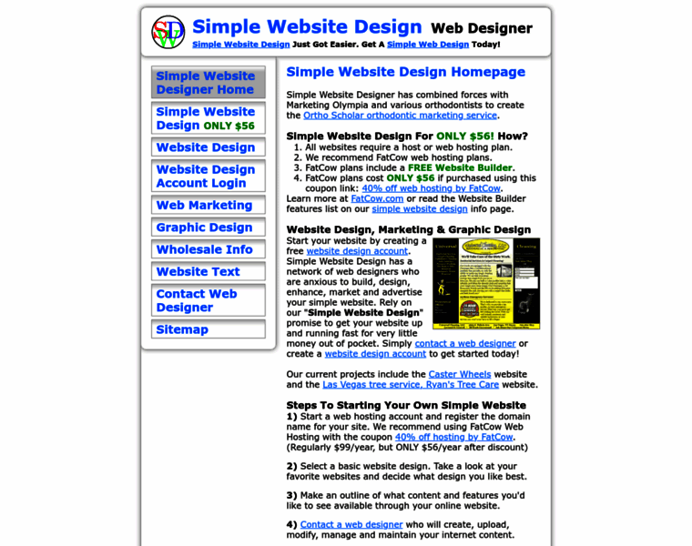 Simplewebsitedesigner.com thumbnail