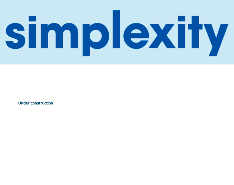 Simplexity.nl thumbnail
