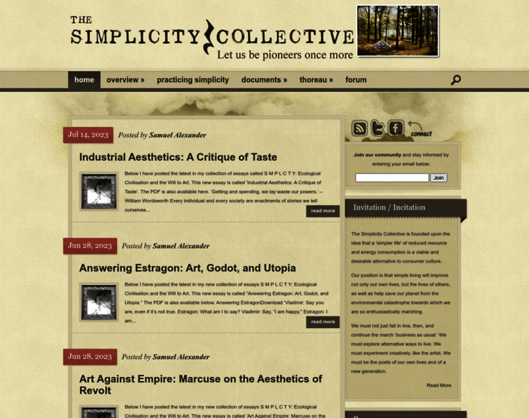 Simplicitycollective.com thumbnail