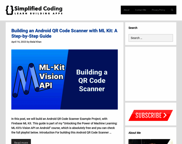 Simplifiedcoding.net thumbnail