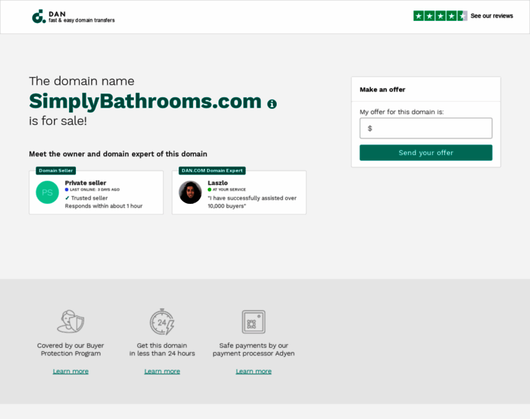 Simplybathrooms.com thumbnail
