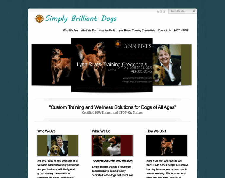 Simplybrilliantdogs.com thumbnail