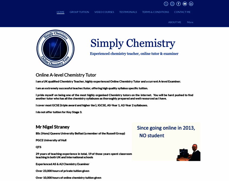 Simplychemistry.co.uk thumbnail