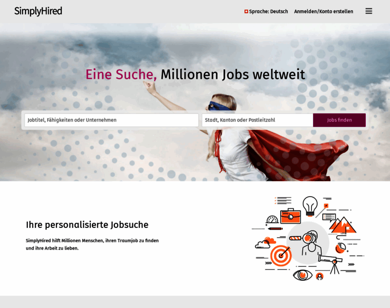 Simplyhired.ch thumbnail