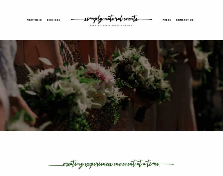 Simplynaturalevents.com thumbnail