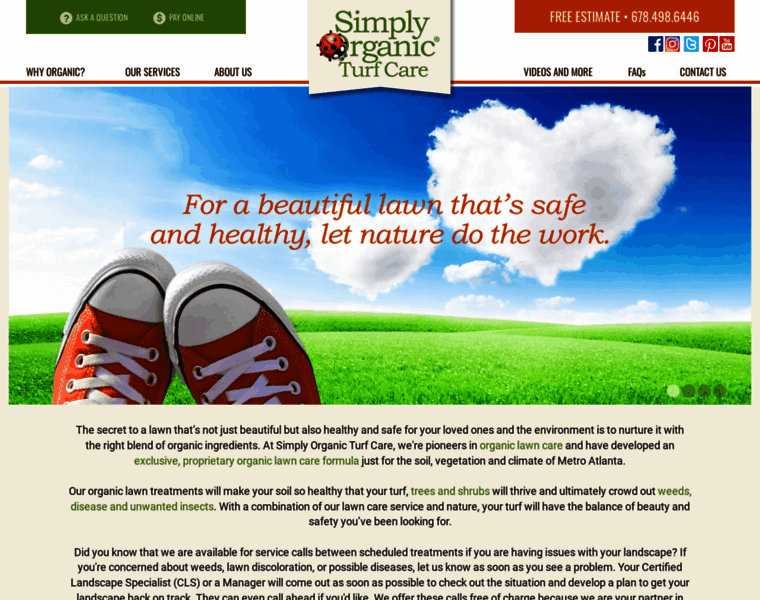 Simplyorganicturfcare.com thumbnail