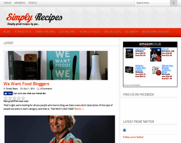 Simplyrecipes.co.uk thumbnail