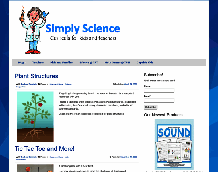 Simplyscience.com thumbnail