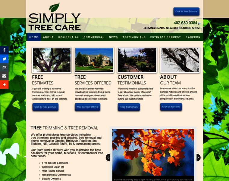 Simplytreecare.com thumbnail