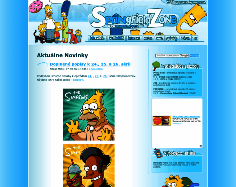 Simpsonovci.com thumbnail