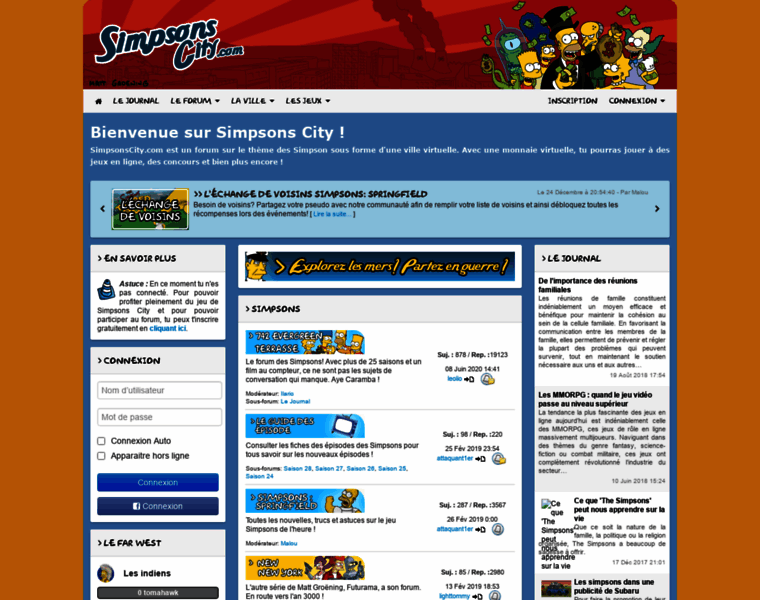 Simpsonscity.com thumbnail
