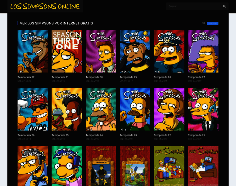 Simpsonslatino.online thumbnail