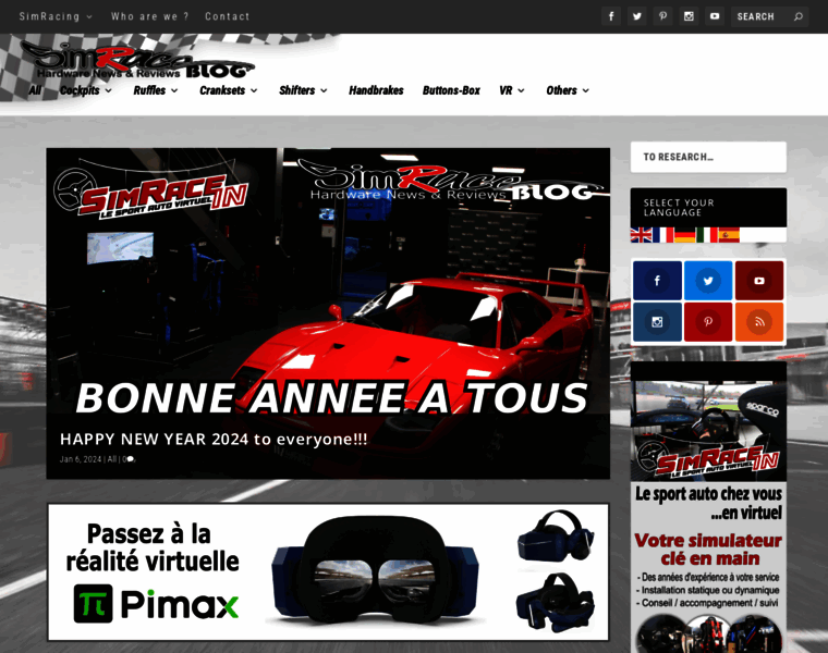 Simrace-blog.fr thumbnail